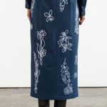 Mara Hoffman  Midi Floral Embroidered Florence Pencil Skirt 4 XS Photo 11