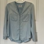 Holding Horses Anthropologie  Chambray Top Small Photo 2