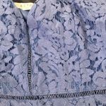 ASTR  The Label Women Size Medium Dress Lace  Periwinkle Spaghetti Strap midi Photo 2