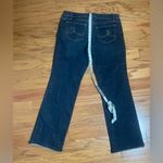 Loft Ann Taylor - Dark Blue Original Boot Cut Jeans Size 10 Photo 5