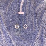 Adidas New Terry cloth  pink and blue hoodie adjustable bottom Photo 4