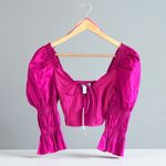 Urban Outfitters
Uo Rozi Blouse In Pink Photo 4