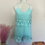 AQUA by Bloomingdale’s • Crochet cut out romper Photo 39