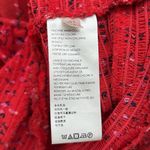 Free People EUC  Lolita Red Floral Top Size Small Photo 8