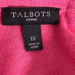 Talbots Bow Sweater Fuchsia Pink 1X Photo 6