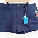 Market & Spruce Shorts Size 18W NWT Navy Blue Cotton Lycra Stretch Curvy Plus Photo 0