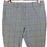 Loft Plaid High Waist Skinny Ankle Pants Size 8P Career Academia Preppy Office Photo 4
