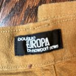 Vintage Boutique Europa Brushed Cotton Light Brown Jeans Size 4 Tan Photo 4