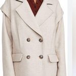 Veronica Beard  Ikaria Oversized Dickey Coat Oatmeal XL Photo 0