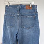 Madewell Rigid Flare High Rise Raw Hem Medium Wash Womens Size 29 Tall 29T Photo 8