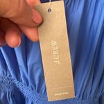 J.Crew Blue Off The Shoulder MIDI Dress Photo 3