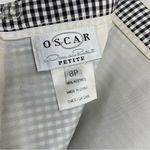 Oscar de la Renta Vintage  Gingham Pencil Skirt 8P Photo 4