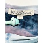 Wall Flower Wall Flower Women's Tie Dye Long Sleeve Tie Front Top Multi-Color Size Medium Photo 1