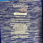 XL Women’s DANSKIN NOW active long sleeve blue and white zip up jacket Photo 2