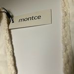 New Montce Bone Crochet Kim Variation Bikini Top one white Large Photo 8