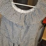 Honey Punch  Gingham Black White Romper Photo 5
