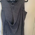 Ruff Hewn Dark Grey hi lo tunic Size L Photo 4