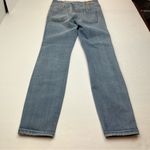 Anthropologie Pilcro Size 28 High Waisted Blue Denim Jean Snap Zip Closure Photo 12