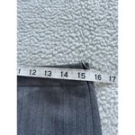 Loft Ann Taylor  Womens Gray Pinstripe Flare Mini Skirt Size 4 Photo 4