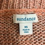 Sundance Oversized Knit Sweater Cowl Neck Sequins Dusty Rose Pink Aztec Print XS Photo 11