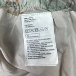 H&M  Green Gray Palm Tropical Print Elastic Waist Pull On Mini A Line Skirt Sz 6 Photo 4