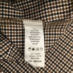 JM Studio Size Medium Ivory Camisole & Chocolate Plaid Skirt W/Pockets. New Brown Photo 6