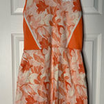 Adidas  Our Floral Collection sleeveless golf dress in a coral fusion, XS Photo 0