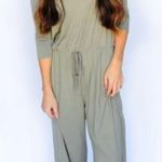 Lake Flower black jumpsuit with pockets EUC Size M Photo 2