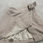 Prómesa Promesa Cream Mini Skirt with Buckle Photo 3