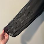 Soft Surroundings  Kimono Cover Up L Beaded Vampy Festival Witchy Whimsigoth Boho Photo 2