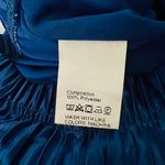 Boutique Cobalt Blue Plisse Pants Photo 10