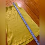 Calia Ribbed Yellow Tank Size XS Photo 5