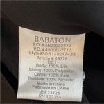 Babaton Aritzia  Black Silk Mini Dress Photo 5