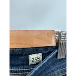 BKE Denim Kate Straight Leg Dark Wash Blue Denim Jeans Women's Size 25 x 29.5 Photo 6