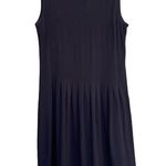 Talbots  Petites Red Pleated Sleeveless A-line Dress Photo 7