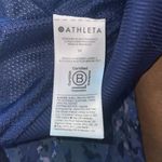 Athleta  Jacket Womens M Brooklyn Bomber Jacket II Blue‎ Camo Full Zip Photo 5