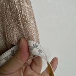 VTG Another Thyme Maxi Dress Sz 8 Gold Sparkly Tassle Hem Party Prom 90s 80s Photo 5