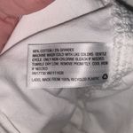 A New Day Stretch White High Rise Khaki Shorts Photo 8