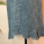 Umgee distressed chambray dress Photo 3