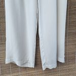 Eileen Fisher NWT  Silk Georgette Crepe Lantern Pant Bone M Photo 6