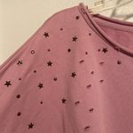 Abound  Pale Pink Embellished Balloon Sleeve Sweatshirt Photo 2