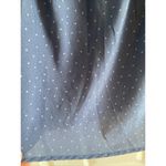 Elle ‎ Women's Medium Blue Sleeveless Top Polka Dot Corpcore Photo 3