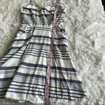 Francescas Jun & Ivy Dress Color: Blue Silver Photo 10