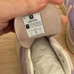 VEJA  v-10 leather sneakers purple and pink Photo 8