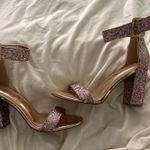 Prom Shoes sparkly pink Size 9 Photo 0