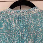 Lilly Pulitzer Sarasota Beaded Tunic Shorely Blue Ice Cake Pattern Coverup Top Photo 9