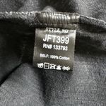 VICI Corduroy Jacket Distressed Hem Button Front Black Jean Jacket Medium Photo 7