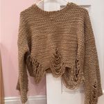 POL Boutique Tan Sweater Photo 0