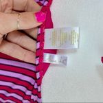 Anne cole NWT Striped Pink Halter One-Piece Swimsuit Size 12 NEW! Photo 9