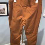 A New Day Cropped Orange Dress Pants Photo 1